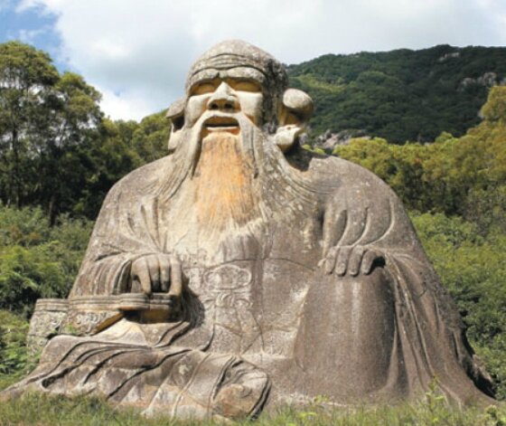 Lao Tseu, sculpture à Quanzhou