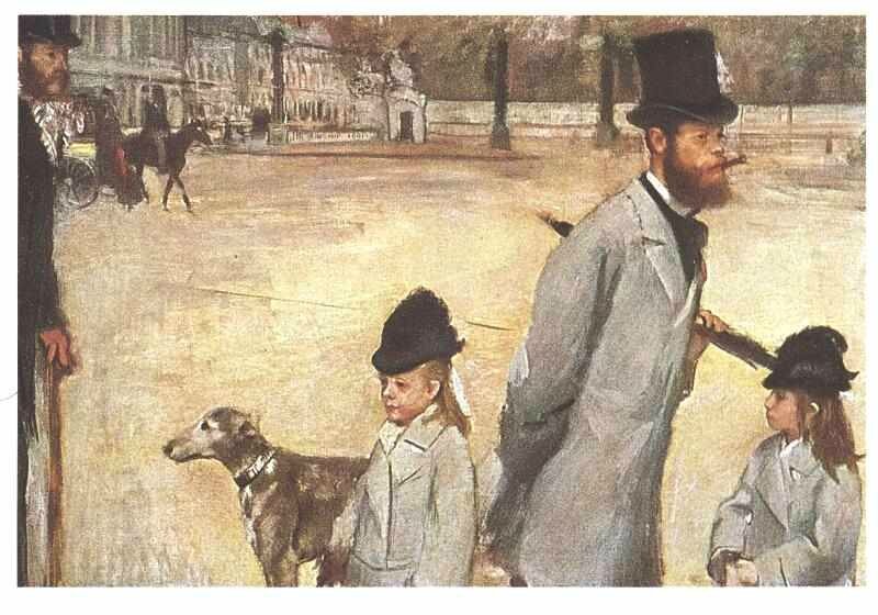 Degas, La place de la Concorde