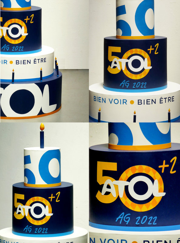 Gâteau Atol les opticiens détail