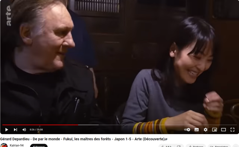 Depardieu au Japon - De par le monde - 1-5