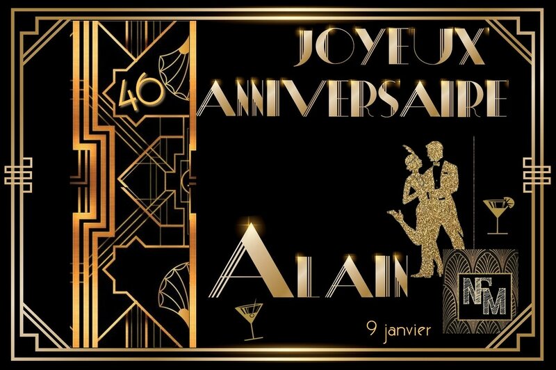 Carte Anniv Alain -2018