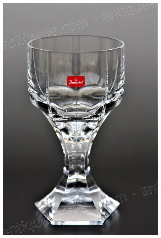 Verres à eau en cristal de Baccarat Mercure, Thomas Bastide design