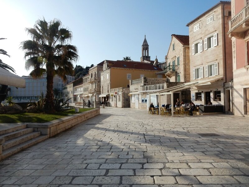 Hvar, le front de mer 130217