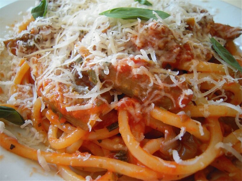 spaghetti à la norma