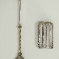 One of two kits for confection from the <b>Lüneburg</b> Council Silver, Fork with spoon scoop, Albert Sommer, 1480, <b>Lüneburg</b>