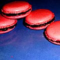 Macarons aux fruits rouges au COOK'IN