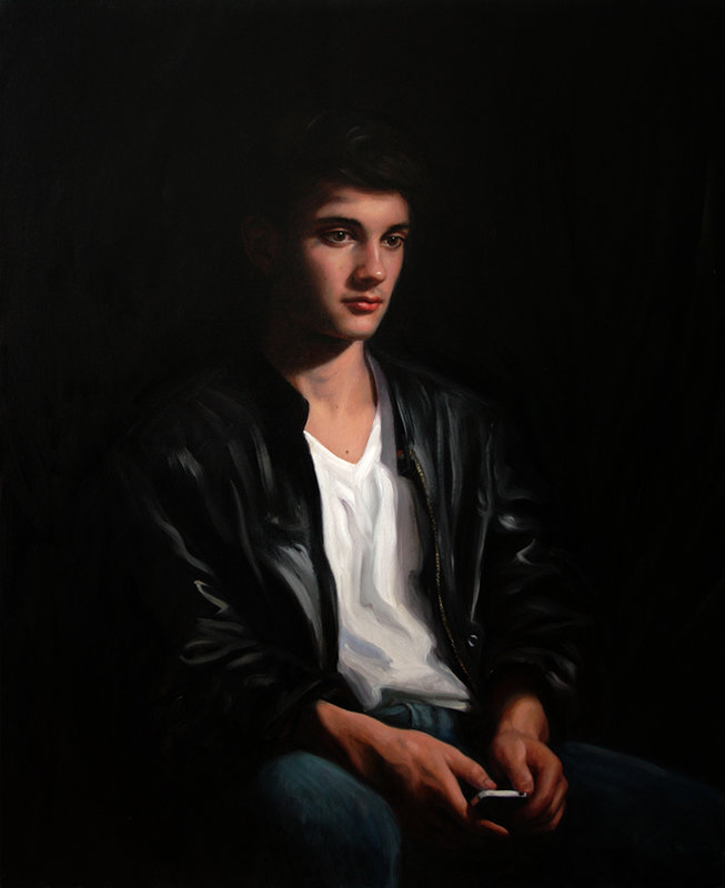 tm-davy,-john-(teenage-portait),-oil-on-canvas,-28x34-inches,-2012