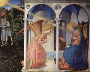 Annonciation de Cortone_Fra Angelico