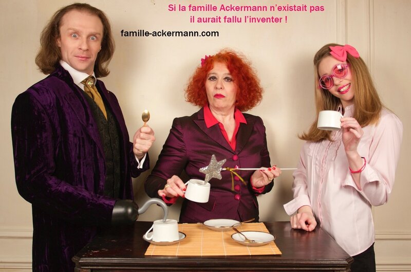 MORGANPASCALE ET CAPUCINE ACKERMANN
Si la famille Ackermann n'existait pas, il aurait fallu l'inventer !