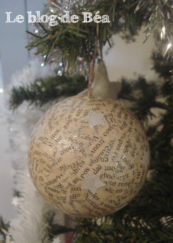DIY boules de Noël