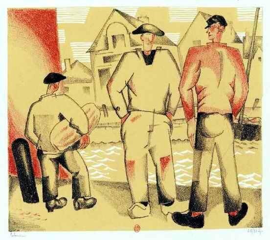 Laboureur les pécheurs et le mousse
