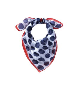 Foulard_carr__de_soie___pois_50_s