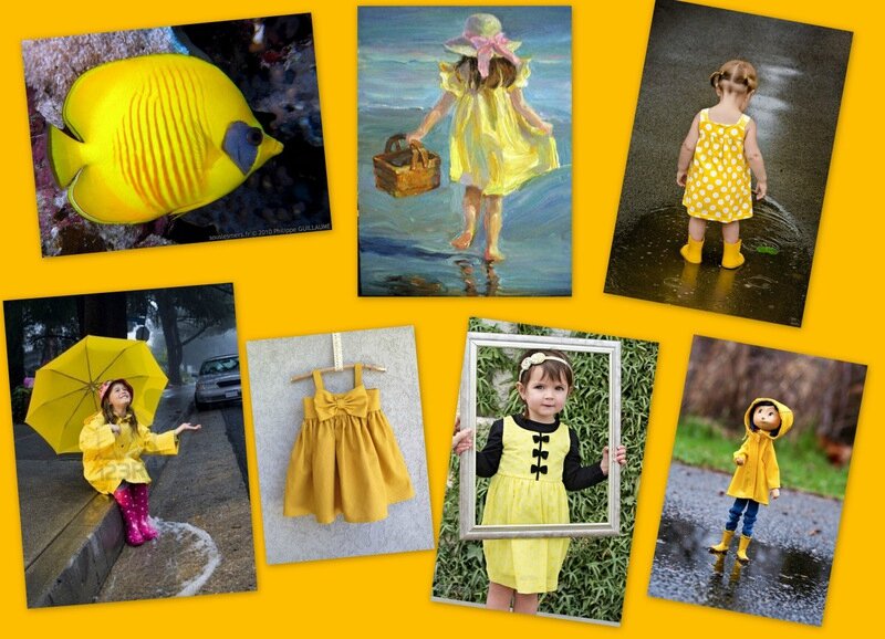 la couleur jaune