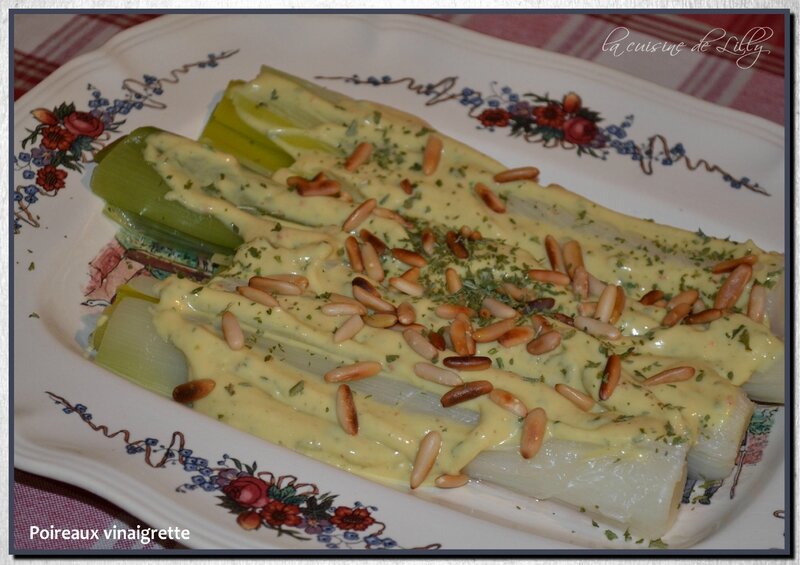 poireaux vinaigrette