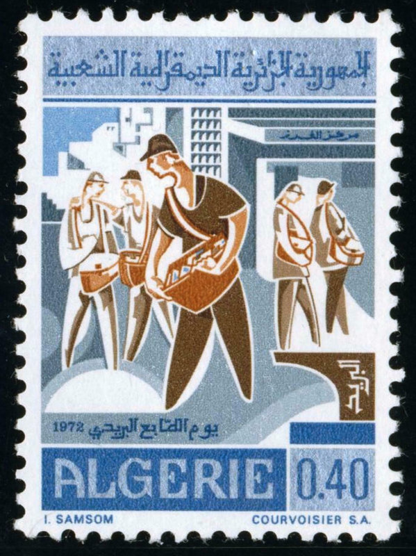 Timbre algérie 1972