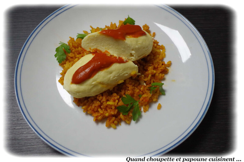 quenelles de brochet, riz à paëlla-6215