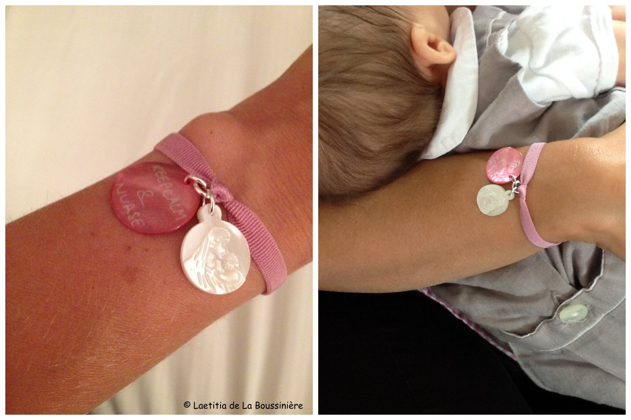 Le bracelet d'allaitement de Marie