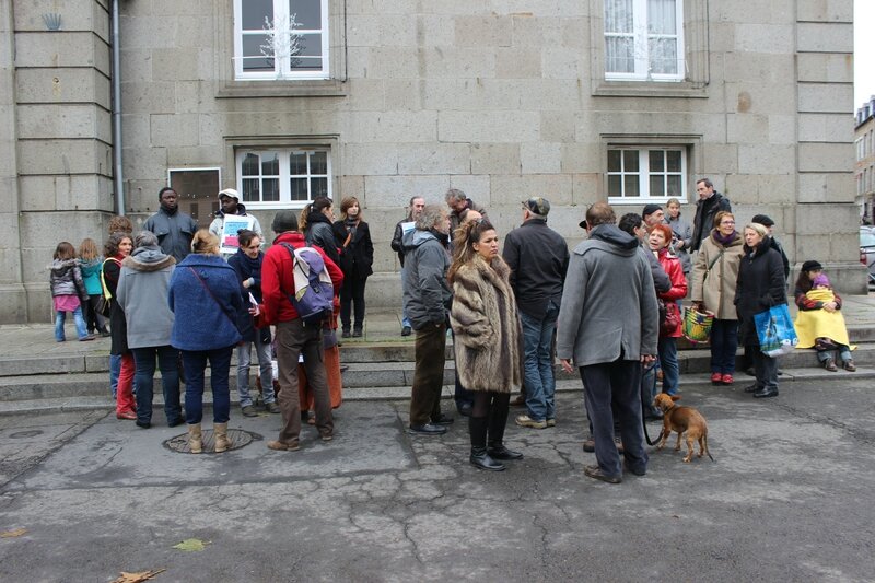 LDH Marche contre le racisme à Avranches samedi 30 novembre 2013