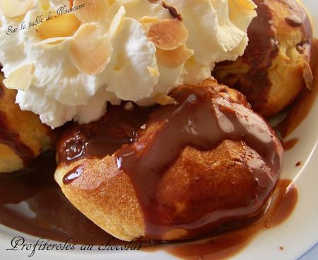 Profiteroles au chocolat 3