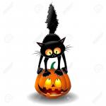 21299348-scared-halloween-cartoon-cat-gratter-une-citrouille