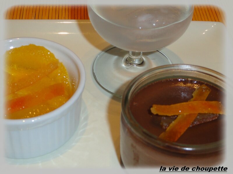 petit pot de crème chocolat salade d'orange-12