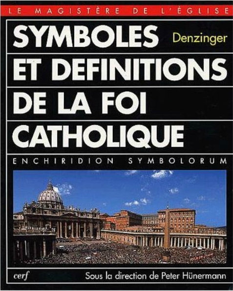 Une édition du Denzinger