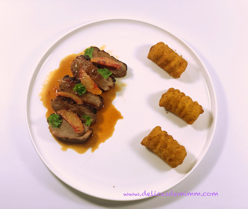 Filet de canard à l’orange sanguine 2