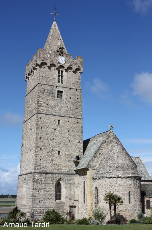 00939 Cotentin Juin 2022 - La Côte des Havres - L'église Notre-Dame de Portbail