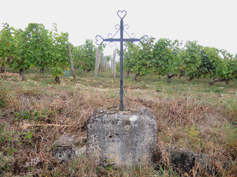 Pouilly-sur-Loire, de Loire en vignes, les vallées, croix (58)