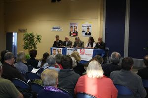 Gérard Sauré PRG Granville législatives 2012 meeting _Le Coutour_ Boittin Manche meeting