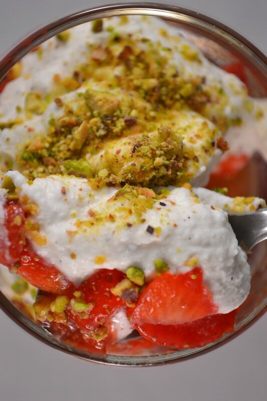 Vanilla Mousse with Berries and Pistachios (13)