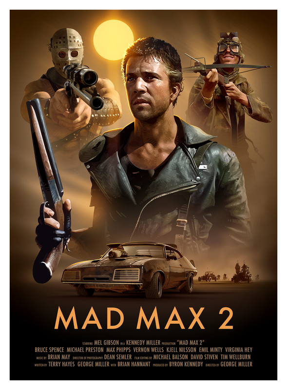 Mad Max 2 Affiche