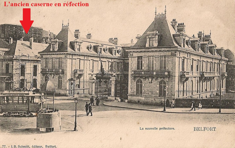 Belfort CPA Place République n°29 Préfecture Tramway