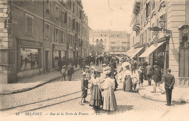 Belfort CPA Place d'Armes Rue Porte de France