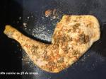 Cuisses de poulet marinées à l'orange