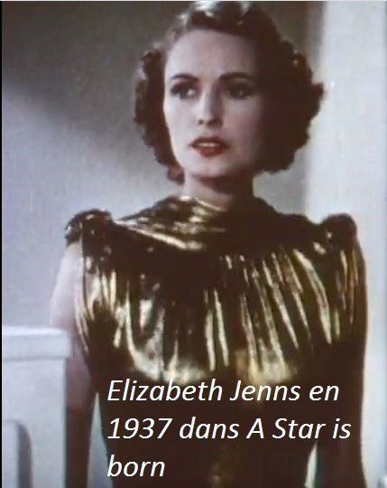 Elizabeth Jenns en 1937 dans A Star is born