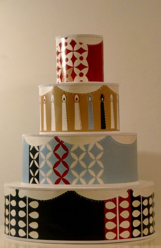 Gâteau d'anniversaire, esprit scandinave