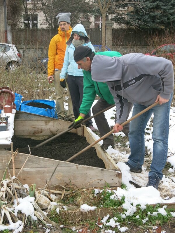 ratissage compost