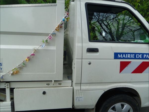 Paris camionnette sucettes
