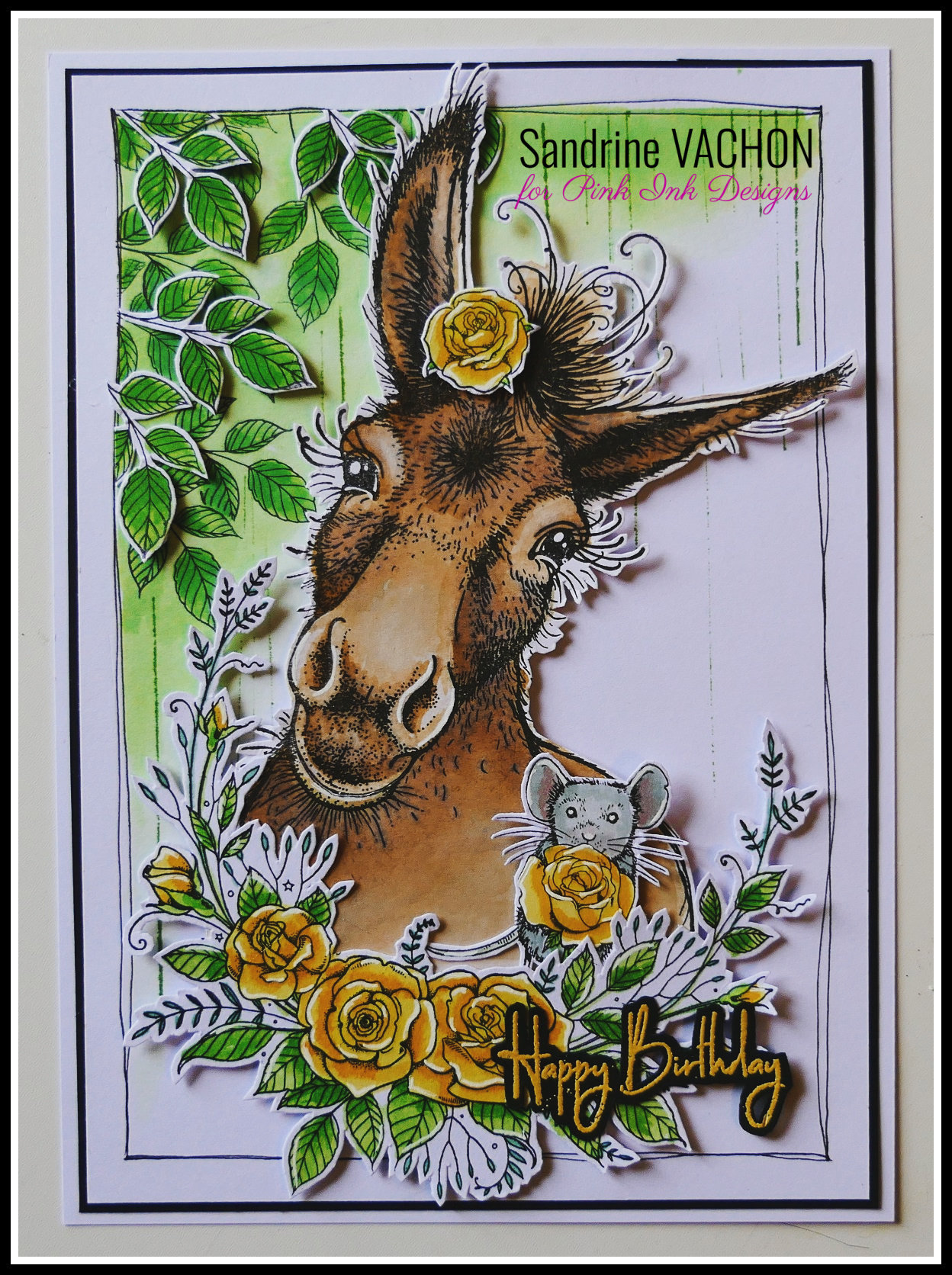 Carte anniv Claire PINK INK DESIGNS (1)