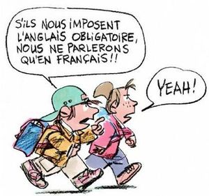 français caricature