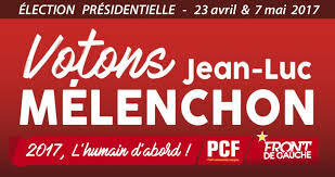 Résultat de recherche d'images pour "votons melenchon PCF bandeaux"