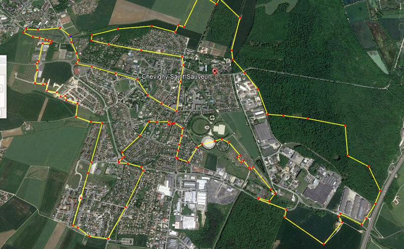 parcours vélo 2018