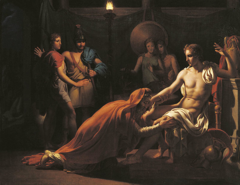 4: 1809 - Priam redemande à Achille le corps de son fils, 1er Gd