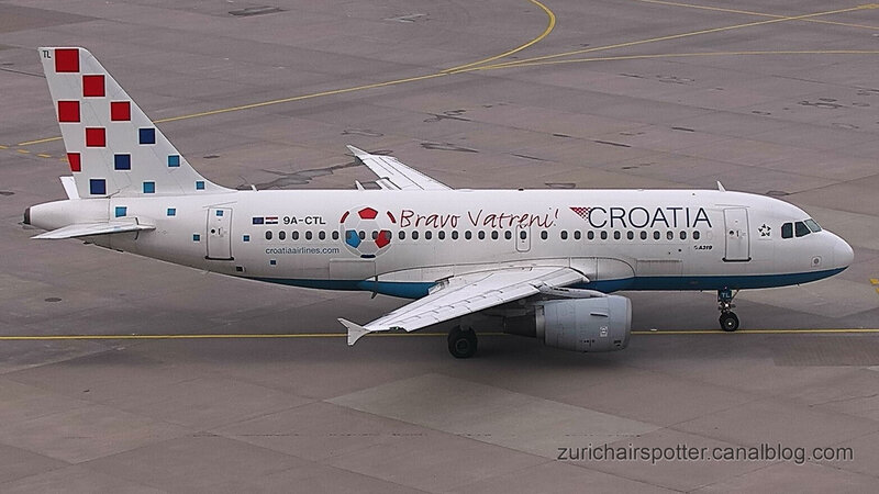 Airbus A319-112 Bravo Vatreni (9A-CTL) Croatia Airlines 2