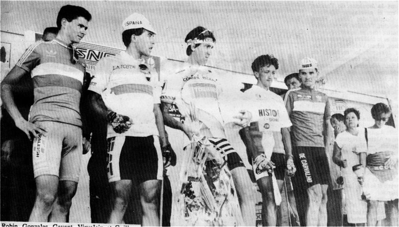 1990 Tour du Limousin Robin, Gonzalez, Gayant, Virvaleix, Guillout