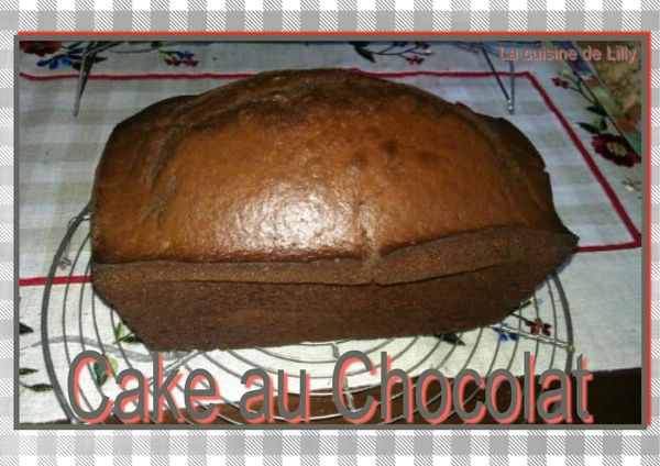 cake au chocolat