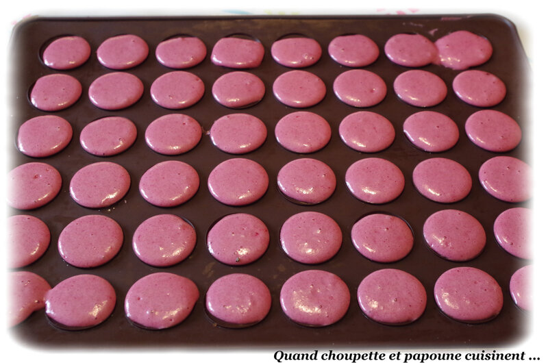 macarons betterave, parfum menthe-608
