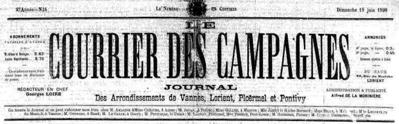 Presse Courrier des Campagnes 1898_1