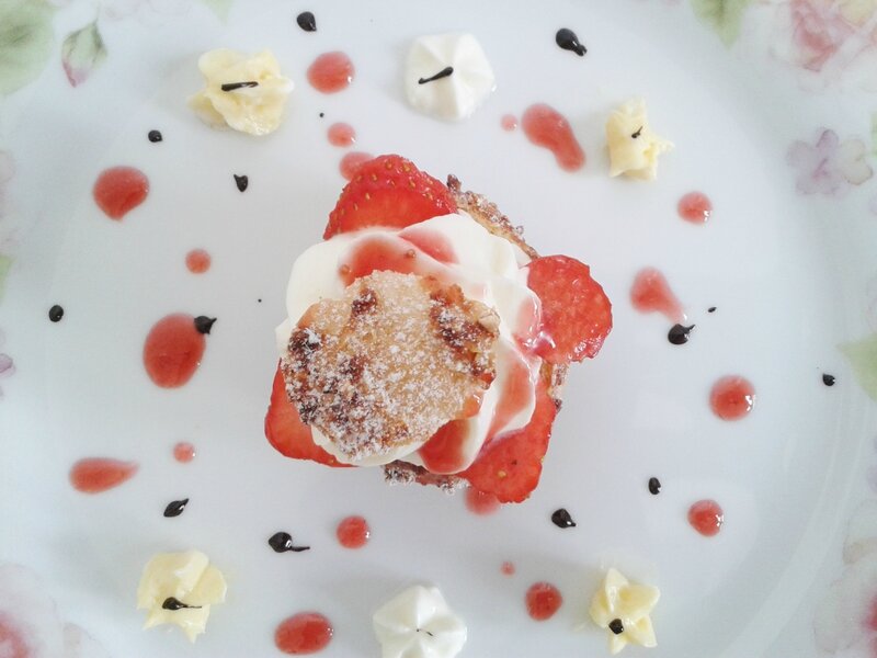 choux à la fraise (du chef Custos)